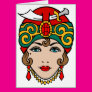 Woman in Turban Greeting Cards Woman in Turban Greeting Cards