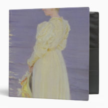 Woman in White on a Beach, 1893 Binder