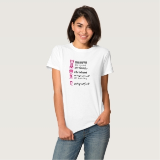 WOMAN inspiring text typographic