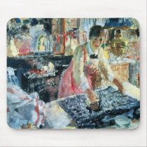 Woman Ironing, 1912 Mouse Pads