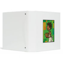 Woman Kwanzaa Vinyl Binders
