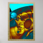 Woman Looking in The Mirror posters