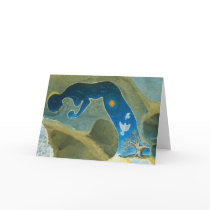 Woman Made of the Cosmos/Folded Card