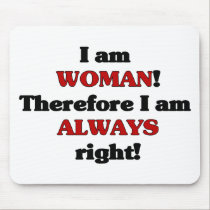 Woman Mousepad