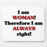 Woman Mousepad