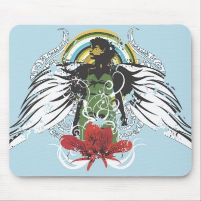 Woman Mousepad by coconutpie