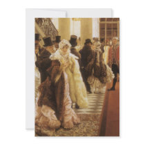 Woman of Fashion by James Tissot Custom Invite
