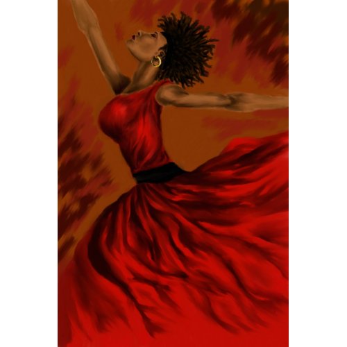 Woman of Passion print