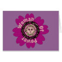 Woman Of Power Flower cards by orsobear Woman Of Power Flower cards