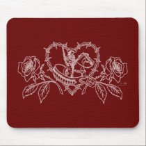 Woman of the West Mousepad mousepads