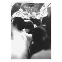 Woman on Subway cards