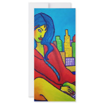 Woman Online rack cards by piliero Woman Online rack cards
