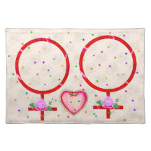 Woman Plus Woman Place Mats