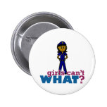 Woman Police Officer Buttons