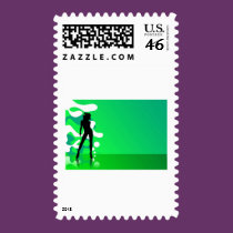 Woman postage