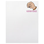 Woman Power Customized Letterhead