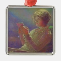 Woman Reading, 1921 Christmas Tree Ornament