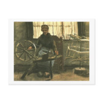 Woman Reeling Yarn, Vincent van Gogh postcards