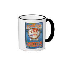 Woman Riding Ferry - Seattle, Washington Coffee Mug