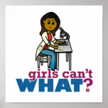 Woman Scientist Poster