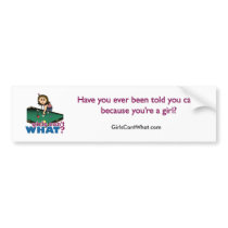 Woman Shooting Pool Bumper Stickers