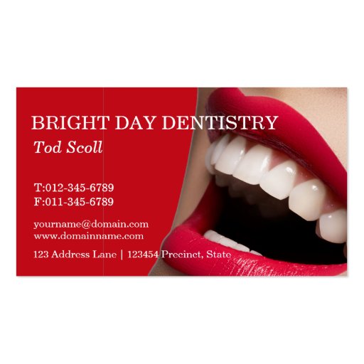 Woman smile. Teeth whitening. Dental care. DoubleSided Standard