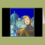 Woman Space Cadet Greeting Cards Woman Space Cadet Greeting Cards