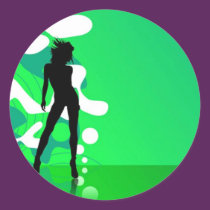 Woman stickers