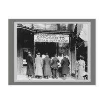 Woman Suffrage - Headquarters - Opposed To postcards