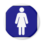 Woman Symbol Refrigerator Magnet