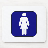 Woman Symbol mousepad