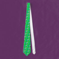 Woman ties