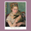 Woman with a Cat posters by ScienceViews Woman with a Cat posters