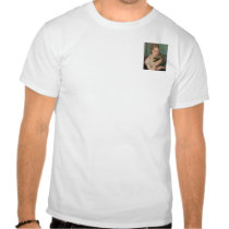 Woman with a Cat t-shirts