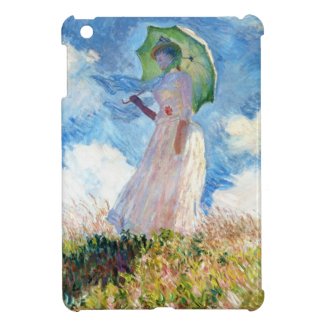 Woman with a Parasol Claude Monet iPad Mini Cover