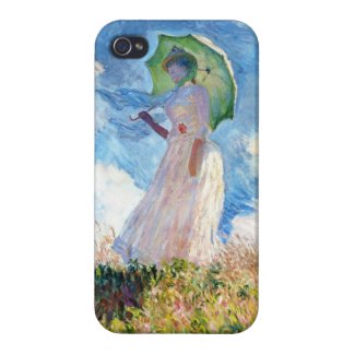 Woman with a Parasol Claude Monet iPhone 4/4S Case