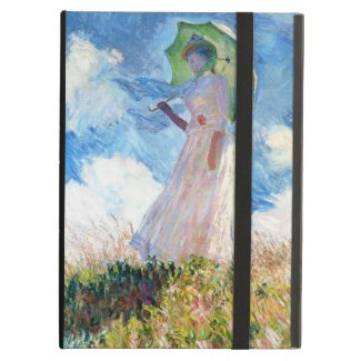 Woman with a Parasol Claude Monet lady painting
