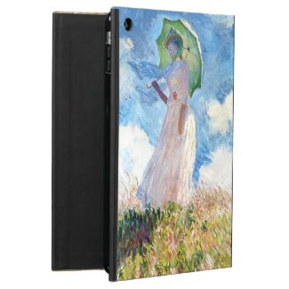 Woman with a Parasol Claude Monet lady painting