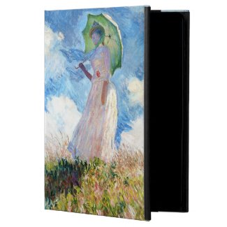 Woman with a Parasol Claude Monet lady painting