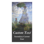 Woman with a Parasol Photo Card Template