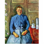 Woman With Coffee Pot By Paul Cézanne Photo Cut Out