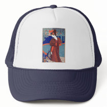 Woman with Peacocks by: Louis John Rhead hats by ArtNouveauDaz Woman with Peacocks by: Louis John Rhead hats