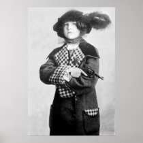 Woman with Pistol: 1910 Posters