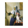 Woman with Pitcher - Beagle 1 (mp) Post Card