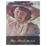 Woman With Rosenhut (Portrait Of Charlotte Berend- Flyer Design