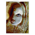 Woman with the Sun at her Forehead/Folded Card