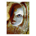 Woman with the Sun at her Forehead/Poster posters