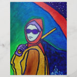 Woman with Umbrella by Piliero Flyer