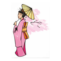 Woman With Umbrella posters