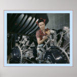 Woman Worker Print